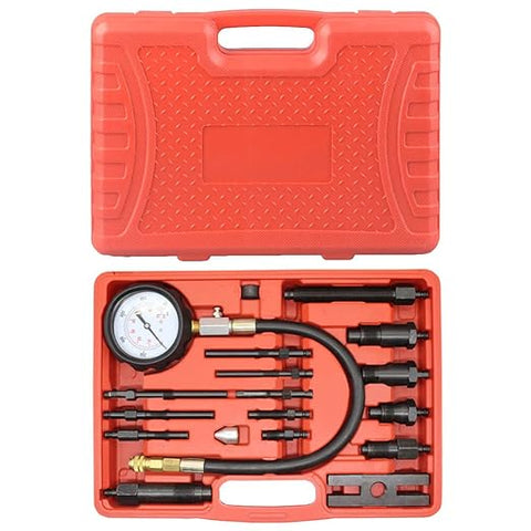 16 Pc Diesel Engine Cylinder Compression Tester