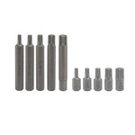 Cal Hawk Tools 11pc 12 Point Spline Bit Set