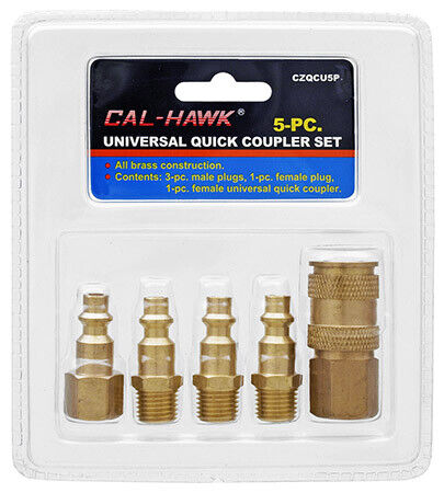 Cal-Hawk 5pc Universal Quick Coupler Set – Capital Equipment