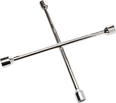 Performance Tool Black 14" Metric 4-Way Cross Lug Wrench