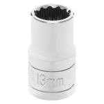 1/2" Drive 12pt Single Socket - Performance Tool