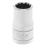 1/2" Drive 12pt Single Socket - Performance Tool