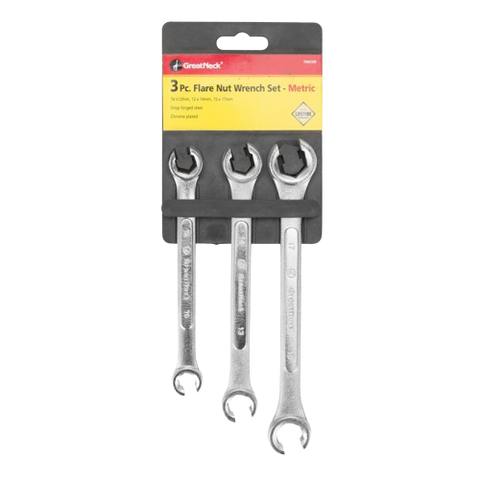 Great Neck 3-Piece Flare Nut Wrench